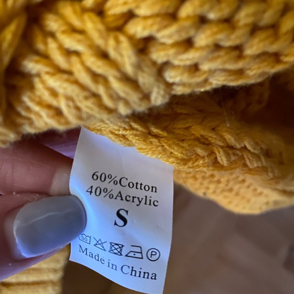 Drop sleeve fisherman’s roll neck sweater NWOT - Picture 5 of 5